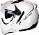 Capacete Aberto Peels Moto Mirage Classic Branco com Grafite 58 - Imagem 2