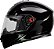 Capacete Fechado Moto Bieffe B12 Classic Preto  58 - Imagem 2