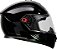 Capacete Fechado Moto Bieffe B12 Classic Preto  58 - Imagem 1
