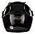 Capacete Mirage Classic ~ Peels PRETO/GRAFITE   58 - Imagem 5