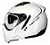 Capacete Mirage Classic ~ Peels BRANCO/GRAFITE   58 - Imagem 3