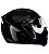 Capacete Mirage Classic ~ Peels PRETO/GRAFITE   60 - Imagem 1