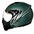 Capacete Mirage Classic ~ Peels VERDE MILITAR/GRA FOSCO  60 - Imagem 3