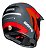Capacete 3 Sport Hills Tipo Cross ~ Bieffe CINZA/VERMELHO  60 - Imagem 4