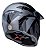 Capacete 3 Sport Hills Tipo Cross ~ Bieffe CINZA/GRAFITE  60 - Imagem 4