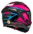 Capacete Spike Ii Mx2 Preto Com Pink Fosco ~ Peels - Imagem 4