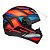 Capacete Spike Ii Mx2 Preto Com Vermelho Fosco ~ Peels - Imagem 1