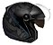 Capacete Mirage Edge Preto Camaleão Com Óculos ~ Peels - Imagem 2