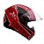 Capacete Spike Ii Stk Vermelho Preto ~ Peels  60 - Imagem 1