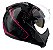 Capacete Mirage Edge Preto E Pink Com Óculos ~ Peels  58 - Imagem 3
