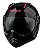 Capacete Mirage Edge Preto E Pink Com Óculos ~ Peels  58 - Imagem 4