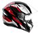 Capacete Fechado 2 BSN Preto Vermelho ~ Peels Spike  60 - Imagem 1