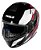 Capacete Fechado 2 BSN Preto Vermelho ~ Peels Spike  60 - Imagem 4