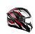 Capacete Spike 2 BSN Preto Vermelho Fosco ~ Peels  58 - Imagem 3