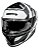 Capacete Premium Breaper Brave Branco Prata ~ Bieffe  62 - Imagem 2