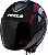 Capacete Aberto Freeway M Play Preto Azul Brilhante ~ Peels  62 - Imagem 3