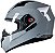 Capacete dee moto B40 Classic Moon Grafite Bieffe  56 - Imagem 2