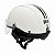 Capacete Coquinho Scooter Bike Moto Elétrica Br101 Vision Cristal Branco  M - Imagem 2