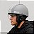 Capacete Coquinho Scooter Bike Moto Elétrica Br101 Vision Cristal Cinza  G - Imagem 5