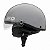 Capacete Coquinho Scooter Bike Moto Elétrica Br101 Vision Cristal Cinza  G - Imagem 4