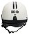Capacete Coquinho Scooter Bike Moto Elétrica Br101 Vision Cristal Branco  P - Imagem 4