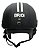 Capacete Coquinho Scooter Bike Moto Elétrica Br101 Vision Cristal Preto  PP - Imagem 4