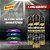Silicone Spray 300ml Preto Mundial Prime Proteção Superfícies Plástico Borracha Neutro quantity 12 - Imagem 5
