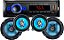 Kit Auto Rádio 2 Alto Falantes 6 2 Alto Falantes 5 50W RS2665BR Smart Kit Line Roadstar - Imagem 1