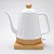 Chaleira Elétrica Porcelana Elegance Branca Perolizada 1l Tuut voltage 220V - Imagem 3