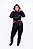 Conjunto Impermeável Para Motociclista Feminino Em Nylon Preto Rosa  G - Imagem 2