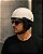 Capacete Coquinho Kraft Com Viseira Bike Moto Elétrica  M Branco - Imagem 4