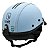 Capacete Coquinho Kraft Com Viseira Bike Moto Elétrica Azul  G - Imagem 3