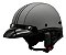 Capacete Coquinho Kraft Com Viseira Bike Moto Elétrica Cinza  P - Imagem 3