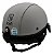 Capacete Coquinho Kraft Bike Elétrica Scooter Skate Patinete Cinza Cinza  M - Imagem 2