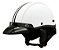 Capacete Coquinho Kraft Esporte Ebike Moto Scooter Elétrica Cor Branco  G - Imagem 4