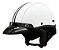 Capacete Coquinho Kraft Esporte Ebike Moto Scooter Elétrica Cor Branco  PP - Imagem 1