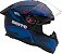 Capacete de Moto Bieffe B12 Avant Azul com Pink  62 - Imagem 1