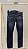 Calça jeans skinny estilizada, Marca Levi's, Tamanho 7 - Imagem 2