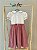Vestido Xadrez Vermelho com Cereja - Little Closet - Tam: 8 anos - Imagem 2