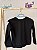 Blusa em malha manga comprida com estampa de gatinha, Marca H&M, TAM 3 - Imagem 2