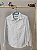 Camisa social branca com listras azuis, manga longa, Marca Zara, TAM 7 - Imagem 1