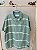 Camisa social verde tie dye, Marca Zara, TAM 10 - Imagem 1