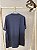 TAM 12. Reserva. Blusa de malha azul em degradê. - Imagem 2