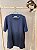 TAM 12. Reserva. Blusa de malha azul em degradê. - Imagem 1