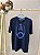 TAM 7 - Adidas - Blusa azul com estampa de bola de beisebol - Imagem 1