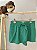 TAM 8-10 - Das Meninas - Short Verde Linho - Imagem 1