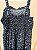 TAM 13-14 - Zara - Vestido Midi Azul com Flor Branca e Lastex no Busto - Imagem 3