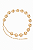 Cinto Corrente Flores Dourado - Imagem 1