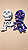 Chaveiro Caveirinha - Imagem 1