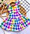 Vestido Xadrez Infantil Feminino - Imagem 3